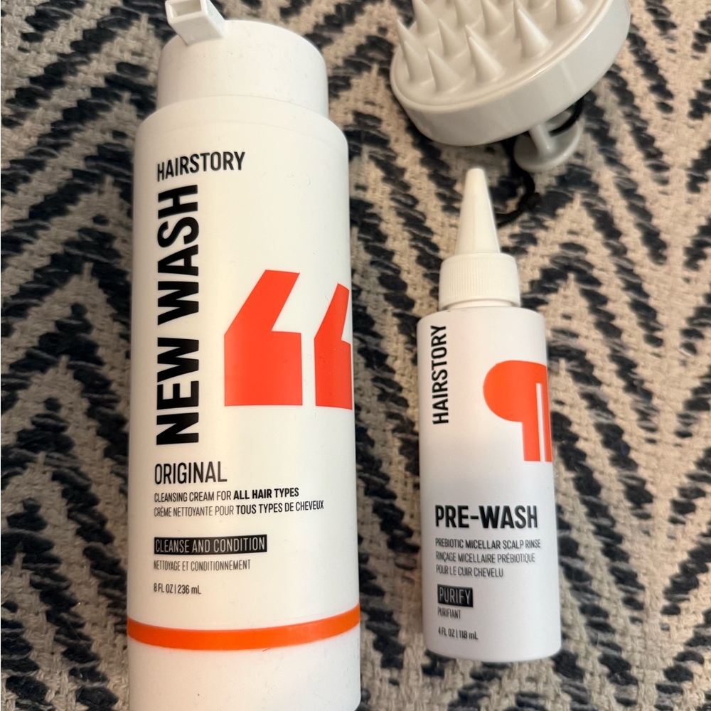 Hairstory anew Was and pre Wash set